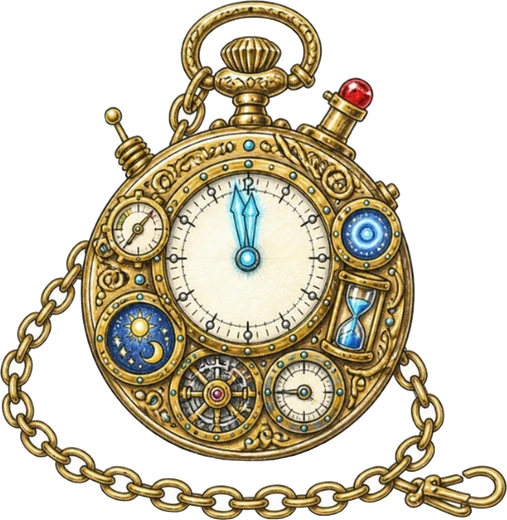 The TECHTOCK 2000, a gadget-covered pocket watch